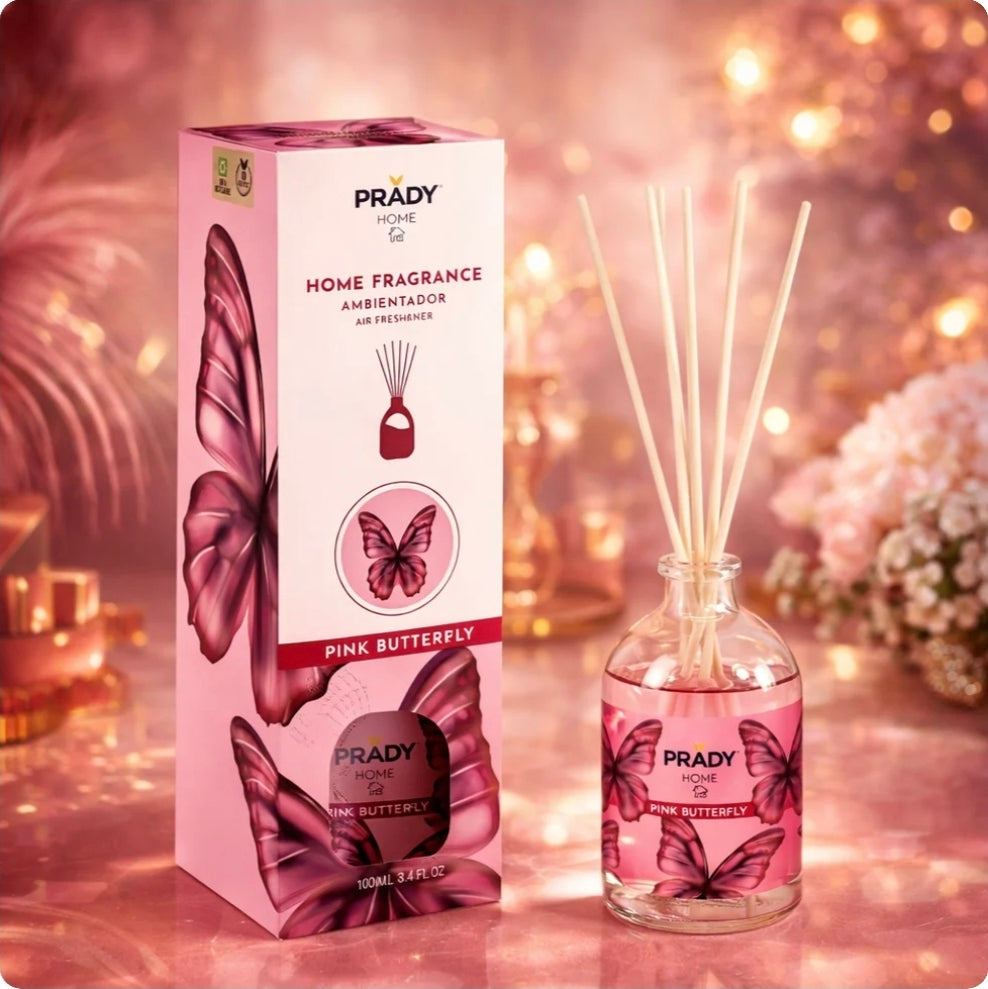 🦋 Diffuseur de parfum d'ambiance Pink Butterfly