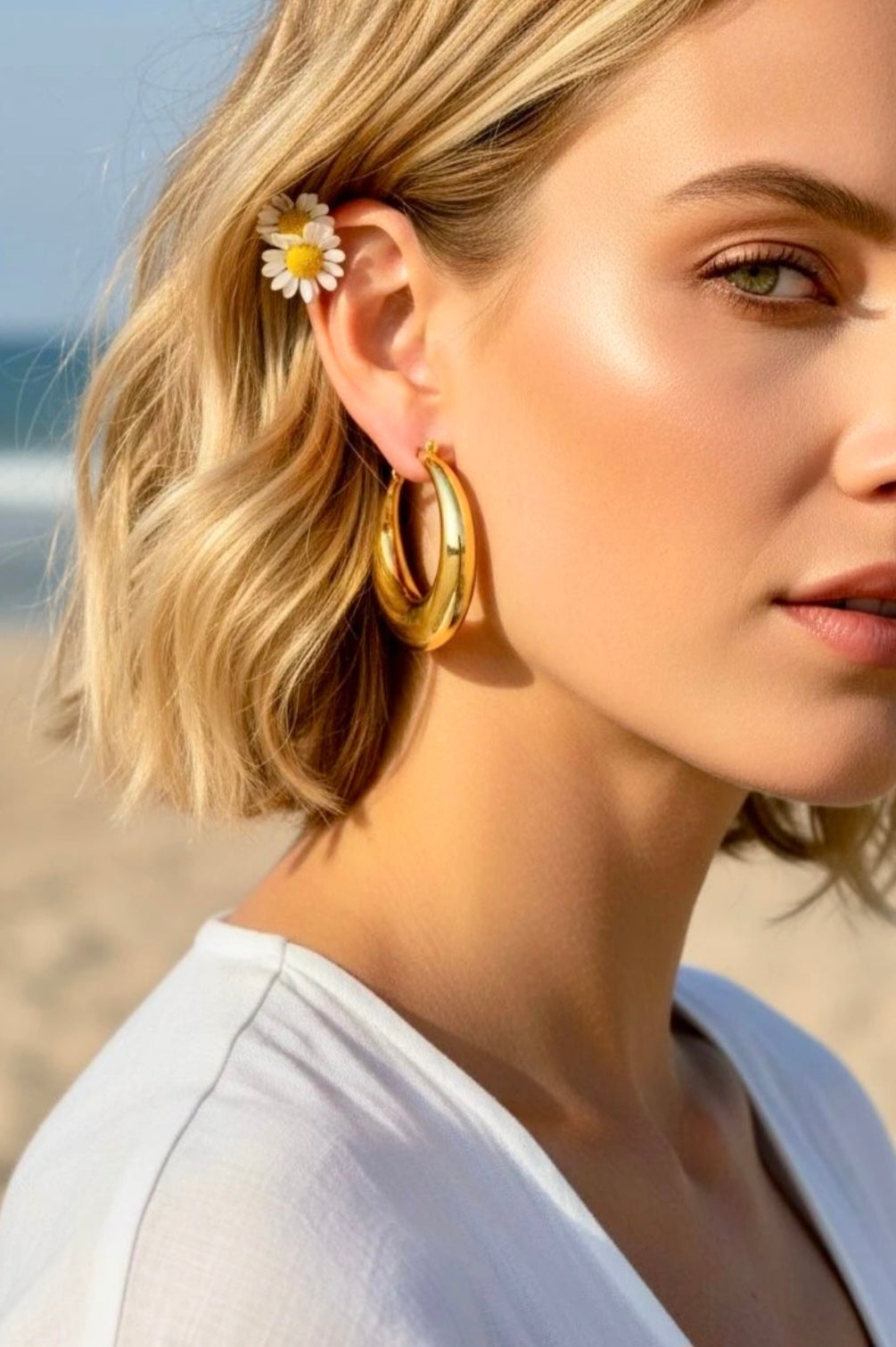 Boucle d'oreille ALMA DORE