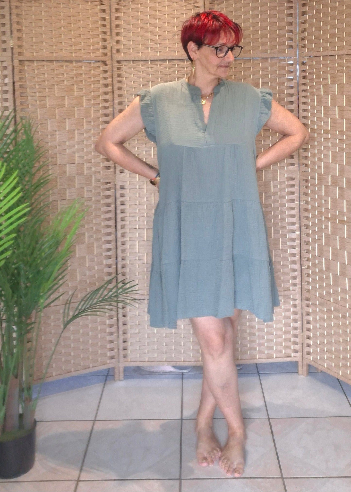 Robe MÉLODIE KAKI