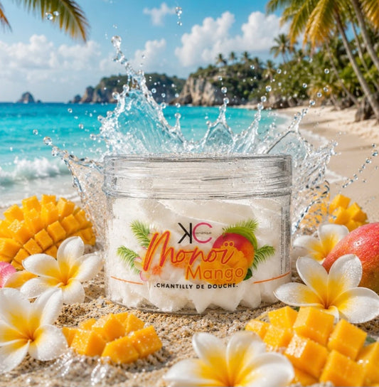 Chantilly de douche Monoï Mangue