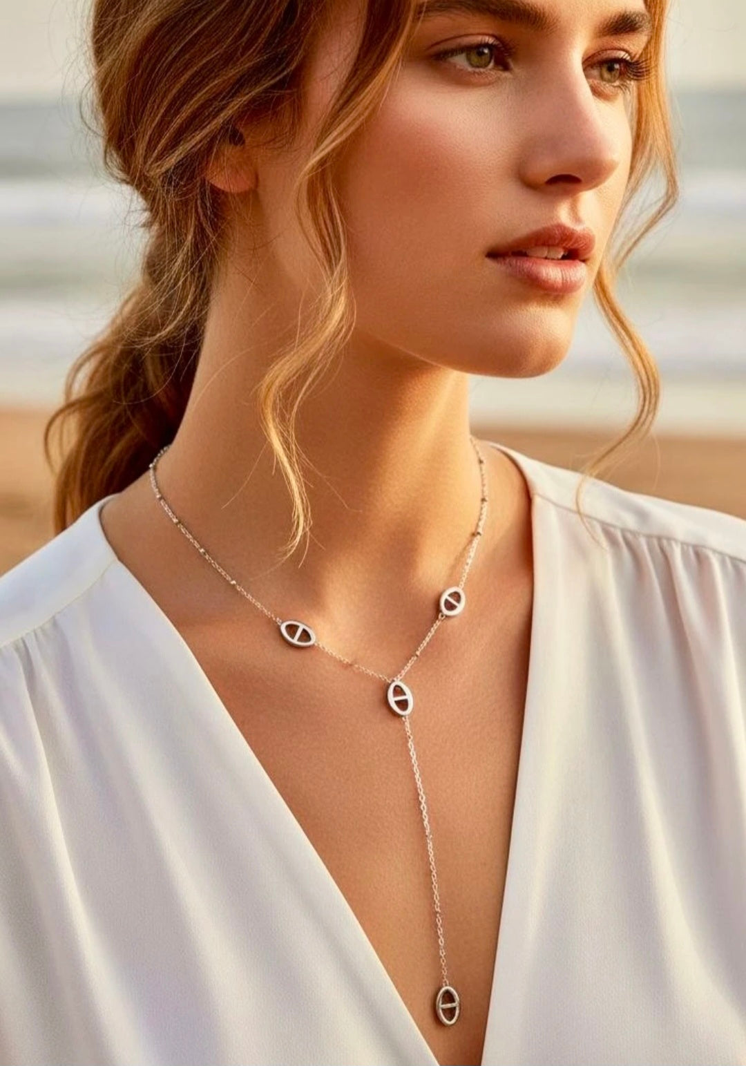 collier MARINE ARGENT