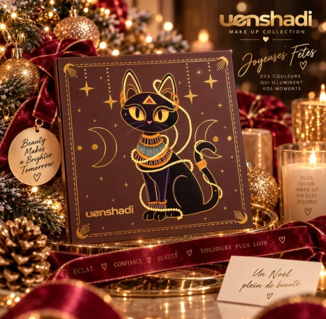 Coffret Maquillage Book Chat Noir - 63 teintes