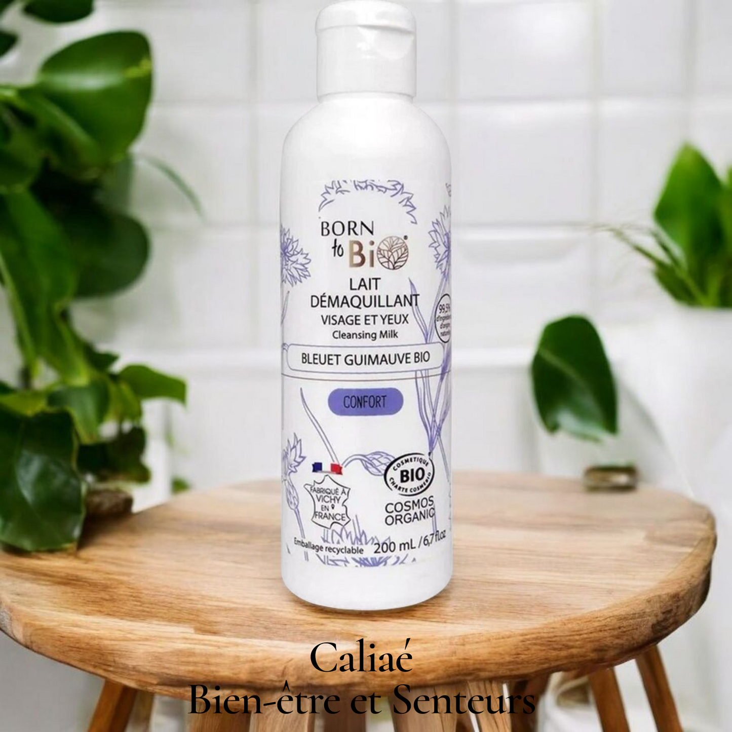 Lait démaquillant Bleuet Guimauve - Certifié Bio