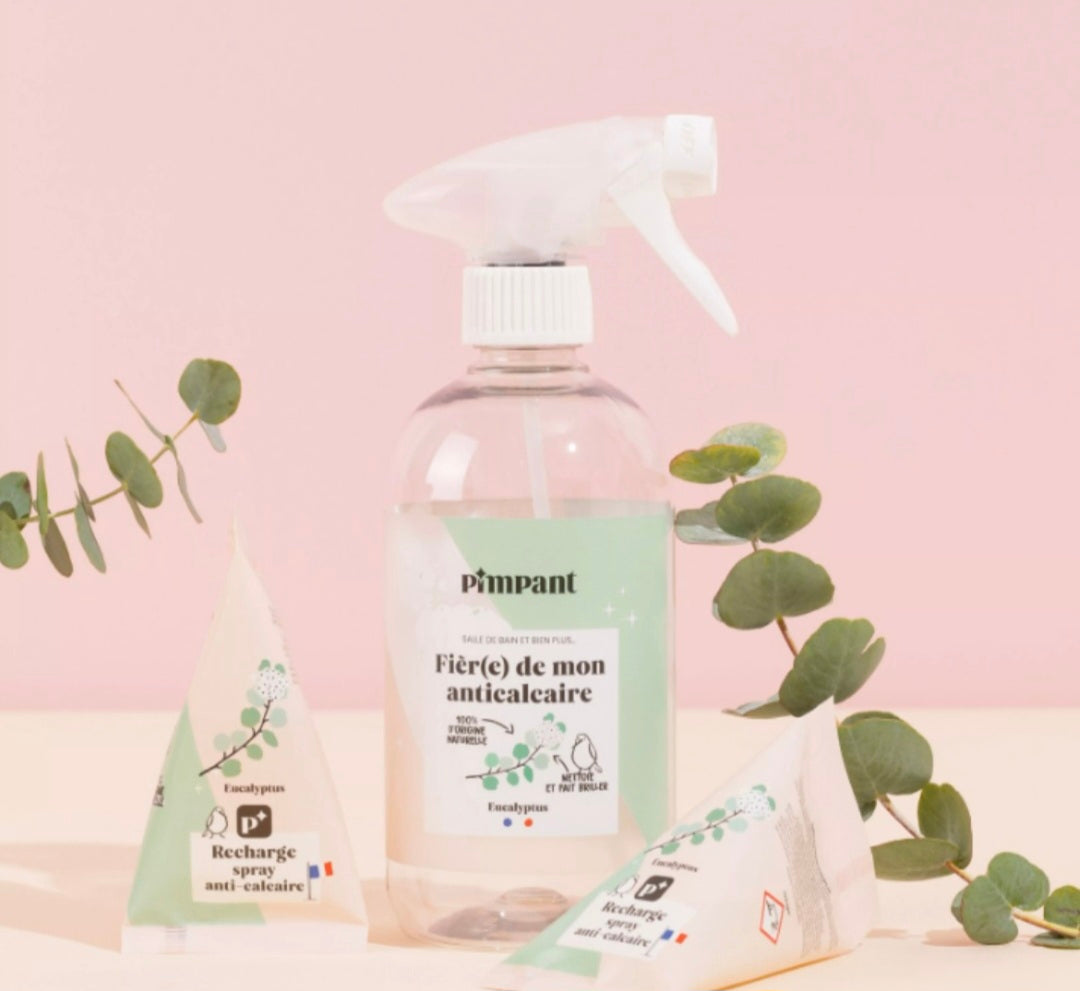 Bouteille Spray Anti-Calcaire Rechargeable 500ml