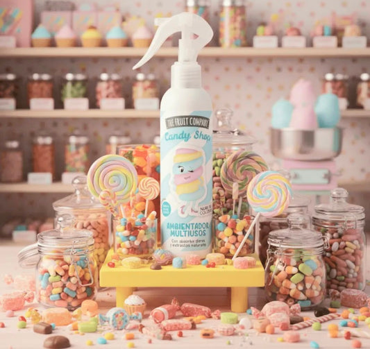 PRAY AMBIANCE AIR ET TISSU CANDY SHOP MARSHMALLOW