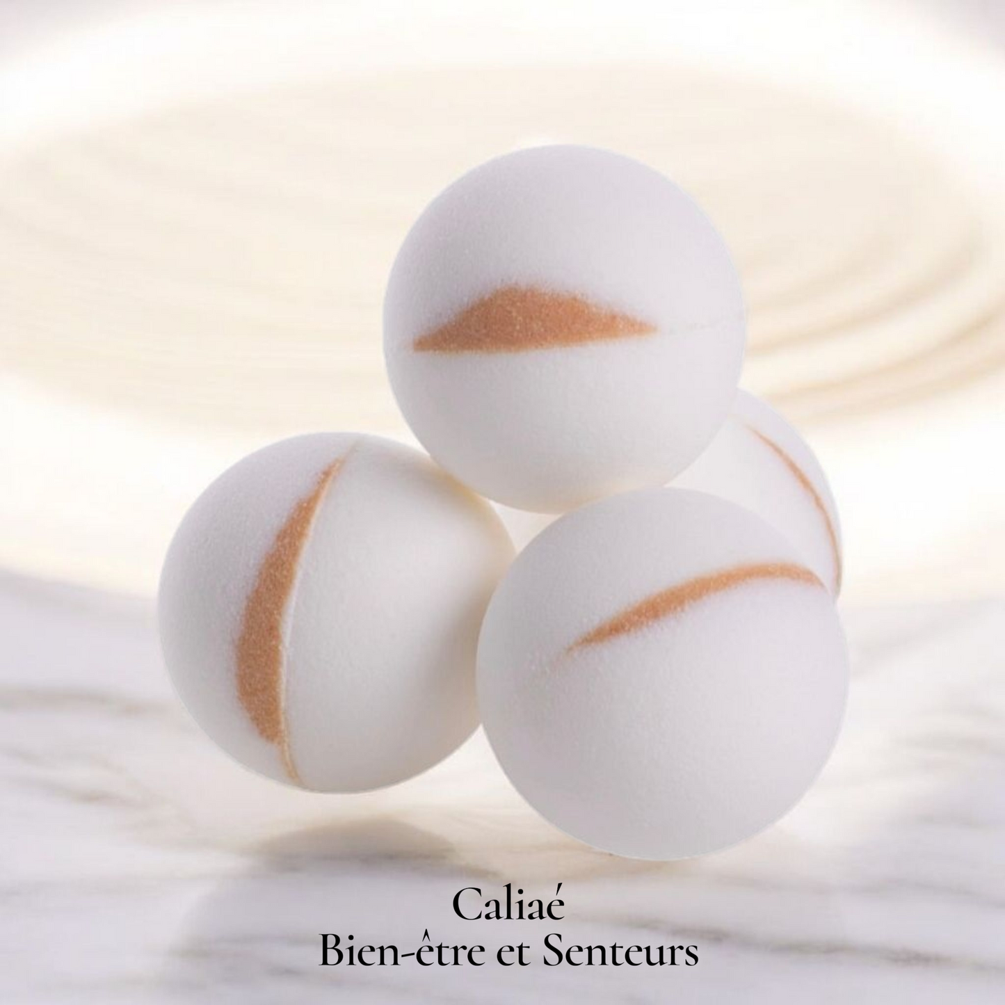 Boule effervescente 125g parfum "Amande"