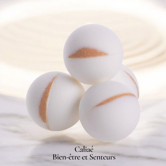 Boule effervescente 125g parfum "Amande"