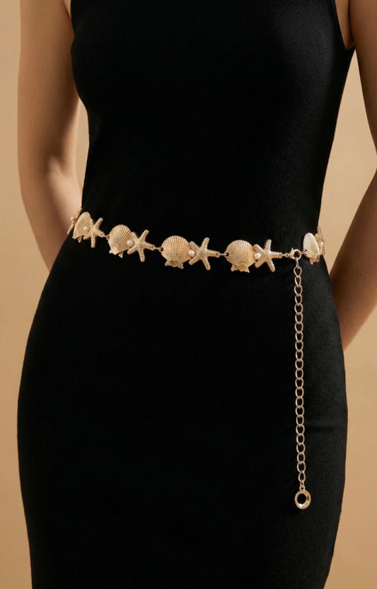 CEINTURE COQUILLAGE ETOILE